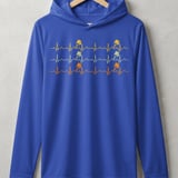 Pickleball Sport-Tek Performance Hood, Pickleball Heartbeat Lifeline Paddle Pulse, Lightweight Hoodie thumbnail 4