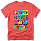 Tea Repeat ~ Comfort Colors Premium Tee thumbnail 3