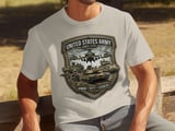 United States Army T-Shirt, Military Veteran Gift, Honor Duty Country Tee, Patriotic Army Dad Shirt, Since 1775 Graphic Tee thumbnail 7