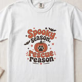Spooky Season Rescue Reason Tee thumbnail 2