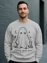 Resting Ghost Face Tee or Sweatshirt thumbnail 14