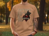 Adulting Is Hard Tattoo T Shirt, National Tattoo Day Shirt, Tattoo Machine Heart Tee, Funny Tattoo Lover Gift, Tattoo Artist Apparel thumbnail 7