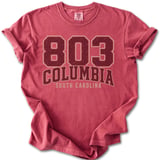 803 Columbia South Carolina Tee thumbnail 1