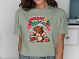 Merry and Bright Dachshund Tee thumbnail 3