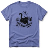 Bookish Black Cat Tee thumbnail 35