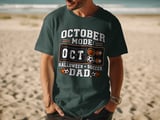 October Mode Halloween Soccer Dad Tee thumbnail 10