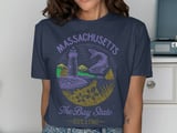 Massachusetts: The Bay State EST.1788 T-Shirt thumbnail 9