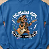 Dachshund Mom Rockstar Tee thumbnail 7