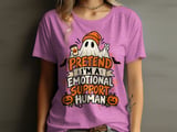 Emotional Support Human Ghost Tee thumbnail 9