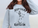 Keep Calm and Rattle On Tee thumbnail 9