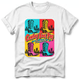 Cowboy Boot Pop ~ Comfort Colors Premium Tee thumbnail 9