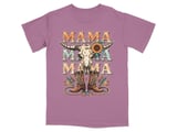 Western Mama Skull & Sunflower T-Shirt thumbnail 4