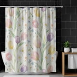 Digital Pattern, Floral Pattern, Tulip Pattern, Daisy Pattern, Watercolor Pattern, Digital Bundle, Spring Pattern, Flower Pattern, PNG JPG thumbnail 12