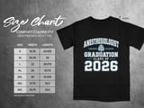 Anesthesiologist Class of 2026 Tee thumbnail 10