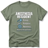 Anesthesia Resident Tee thumbnail 8