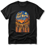 Gogh Fort Worth ~ Comfort Colors Premium Tee thumbnail 1