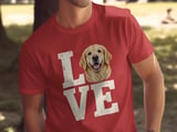 Golden Retriever Love Tee thumbnail 2