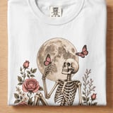 Celestial Skeleton and Roses Tee thumbnail 7