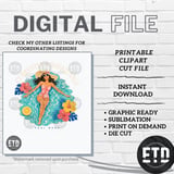Pool Mode PNG Digital Download, Summer Vacation Girl Sublimation Design, Tropical Relaxation Graphic for T-Shirts Mugs Tumblers, Resort thumbnail 7