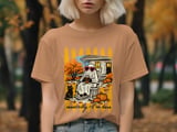 Mentally I'm Here Ghost Sweatshirt, Cozy Fall Hoodie, Introvert Humor Shirt, Spooky Season T-shirt, Coffee Lover Gift thumbnail 6
