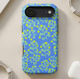 Blue Botanical Floral MagSafe® Phone Case thumbnail 4