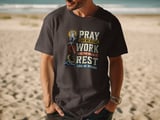 Pray Work Rest Tee thumbnail 9
