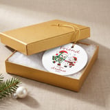 Mahjong Christmas Ornament 2026, Cute Mahjong Snowman Friend Ceramic Keepsake, Game Night Player Holiday Gift, Best Friend Tree Decoration thumbnail 7
