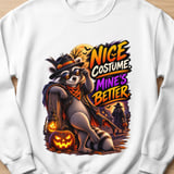 Nice Costume Randy the Raccoon Sweatshirt thumbnail 10