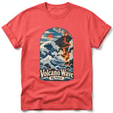 Volcano Wave ~ Comfort Colors Premium Tee thumbnail 3
