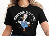 Nurse Silly Goose T-Shirt: Pediatric Cartoon Animal Humor, Registered Nursing Apparel thumbnail 8