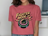 Cancer fighting t-shirt, Fighter Mode On T-Shirt, Punch Design Shirt, Inspirational Cancer Shirt, Hope T-Shirt, Funny T-Shirt, Support Gift thumbnail 6