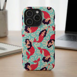 Vintage Mermaid Pattern MagSafe® Phone Case thumbnail 2