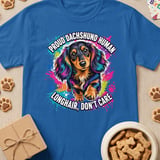 Proud Dachshund Human Tee thumbnail 2