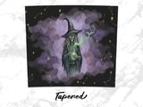 Witch Tumbler Wrap Digital | Seamless 20oz Skinny Tumbler Design | Celestial Witch Potion PNG | Spooky Halloween Magic Digital Download thumbnail 5