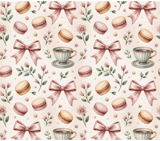 Digital Macarons Pattern, Bows, Teacups Digital, Floral Seamless Repeat Pattern, Bundle Commercial Use, Fabric Digital Pattern thumbnail 8