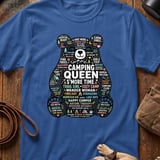 Camping Queen Bear Tee thumbnail 5