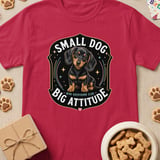 Mini Dachshund Attitude Club Tee thumbnail 4