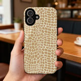 Chic Crocodile Print Tote Bag & Phone Case - Faux Alligator Texture Accessory for Fashion Lovers, Trendy Gift thumbnail 10