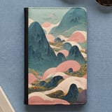 Pastel Mountain Landscape Passport Cover thumbnail 1