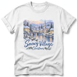 Snowy Village ~ Comfort Colors Premium Tee thumbnail 9