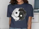 Axolotl Yin Yang Balance T-Shirt thumbnail 9