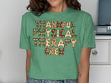 Thankful Physical Therapy Crew Graphic Tee thumbnail 8