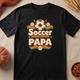 Retro Soccer Papa Tee thumbnail 4