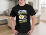 Customer Service Voice Activated Tee thumbnail 6
