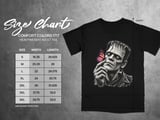 Gothic Monster Butterfly Shirt, Vintage Horror Graphic Tee thumbnail 3