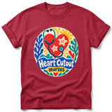 Heart Cutout ~ Comfort Colors Premium Tee thumbnail 2