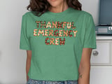 Thankful Emergency Crew Fall Graphic Tee thumbnail 8