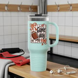 Game Day Tumbler, Football Season, Sports Lover Gift, Tailgate Party, Gift for Athlete, Number One Fan, Stars and Bows Design thumbnail 9