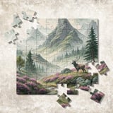Serene Highland Stag Digital Art Size Bundle Png thumbnail 11