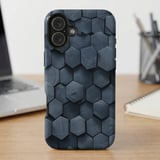 Dark Slate Hexagon MagSafe® Phone Case thumbnail 6